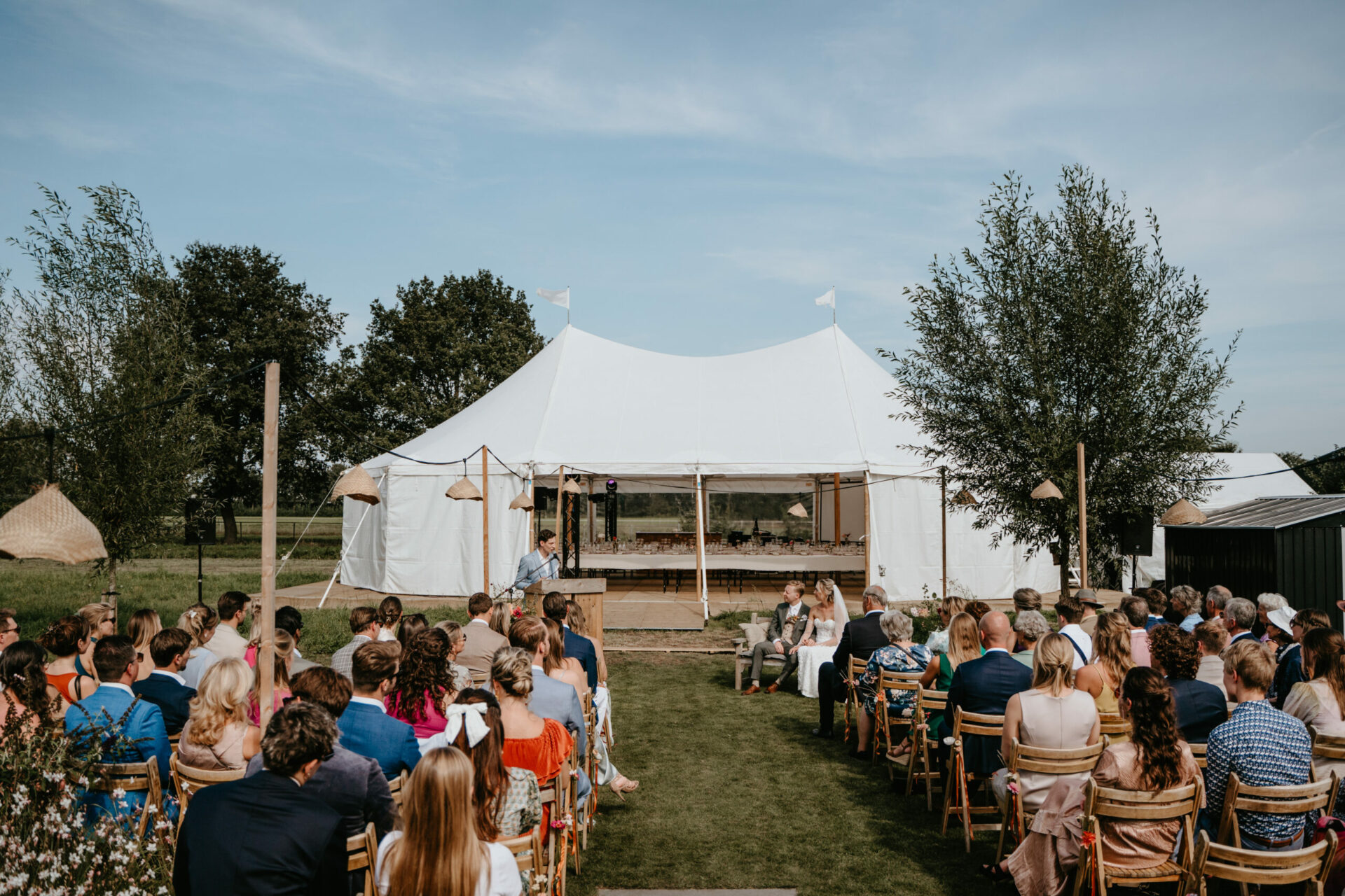 Sailcloth tent wordt ook wel Ivory tent genoemd