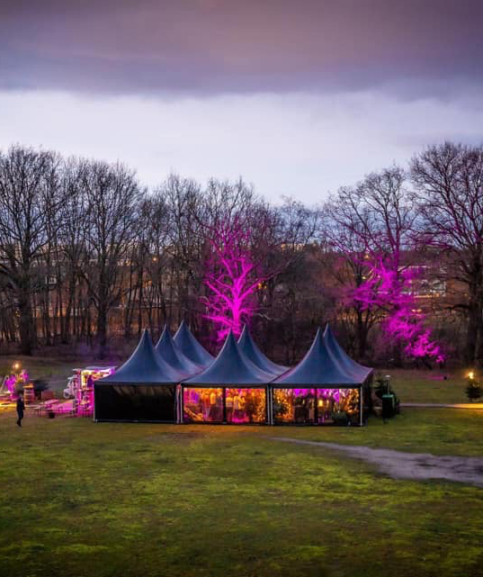Piramidetent huren voor event