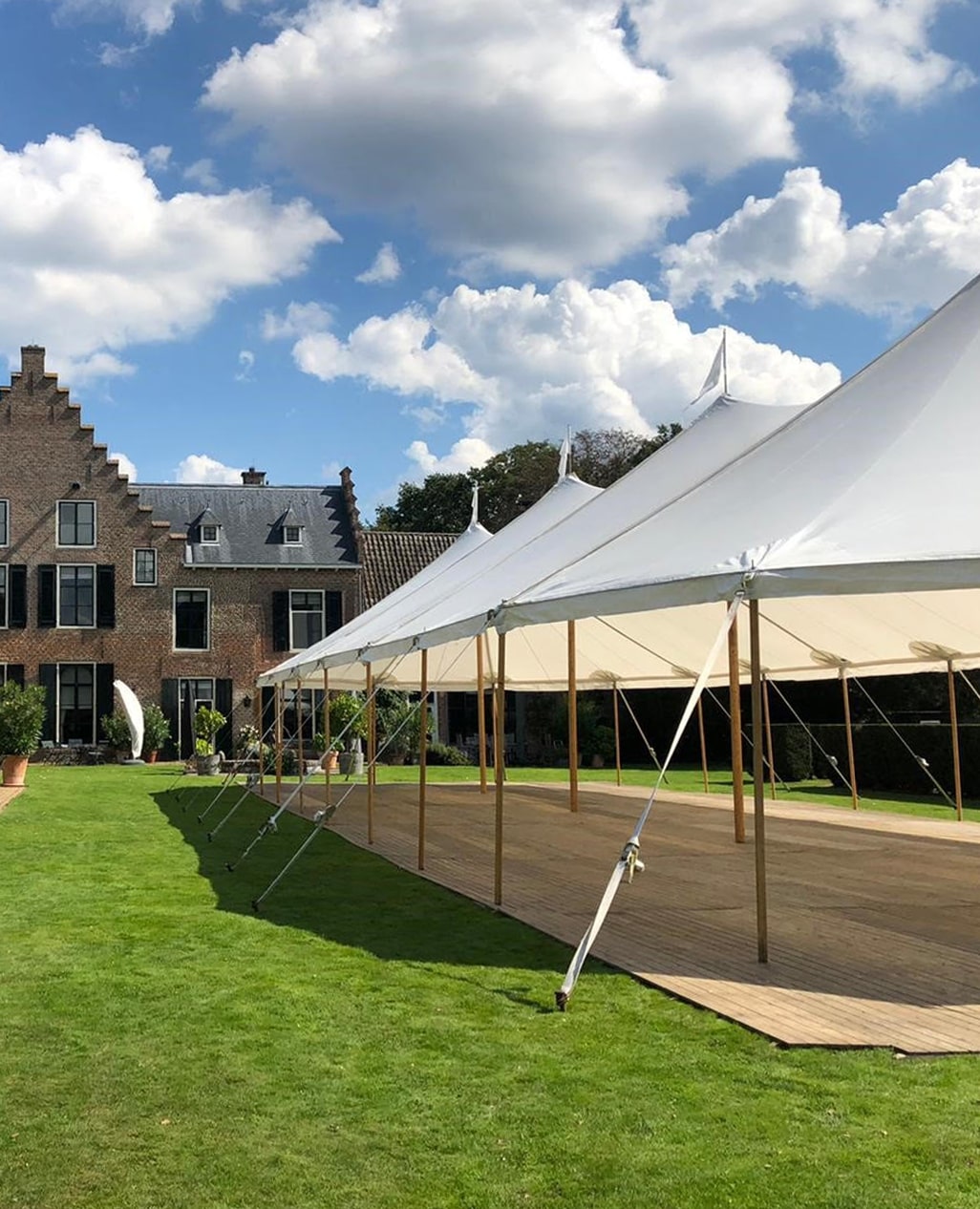 Sailcloth tent huren voor feest en evenement