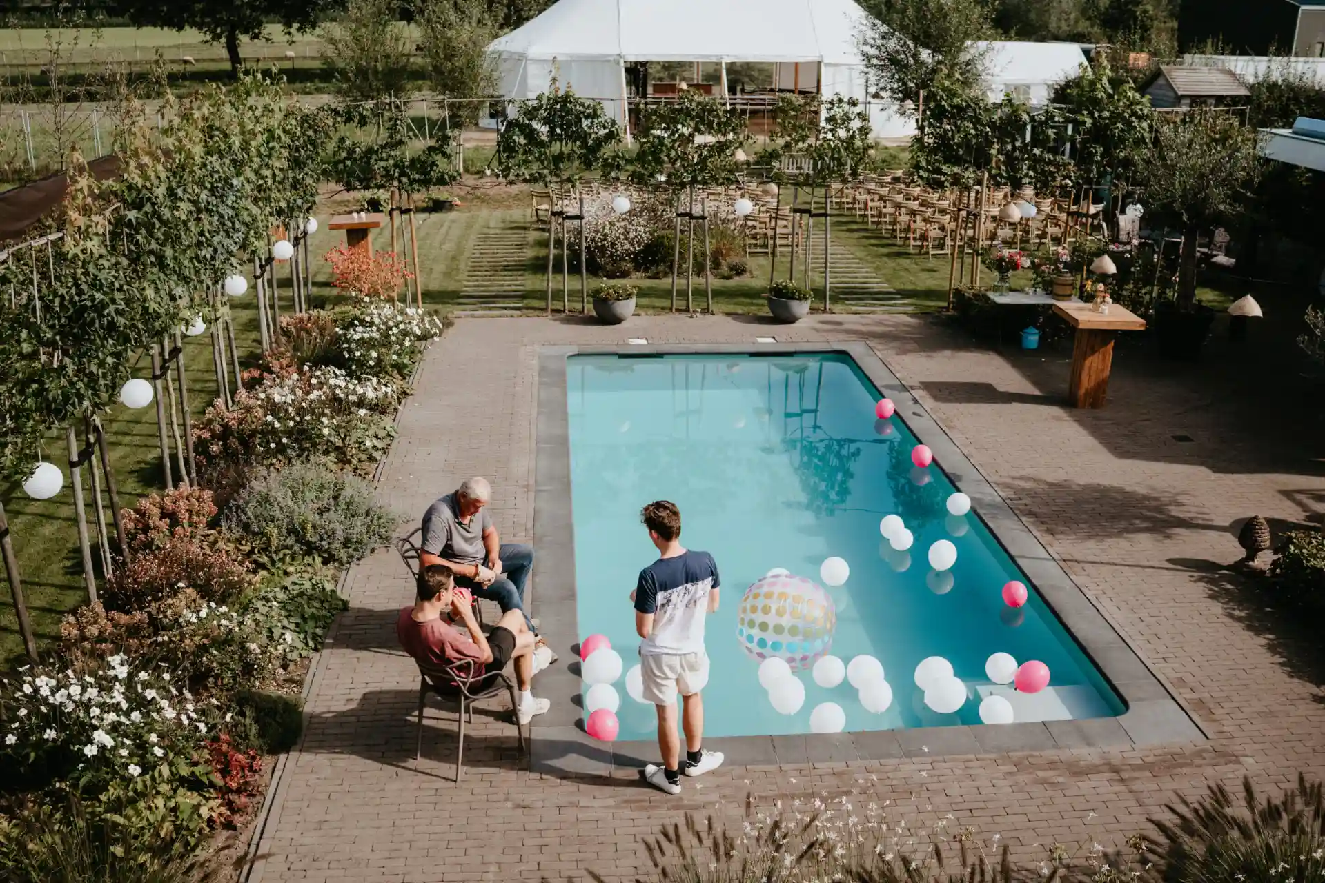 Sfeervolle sailcloth tent huren 