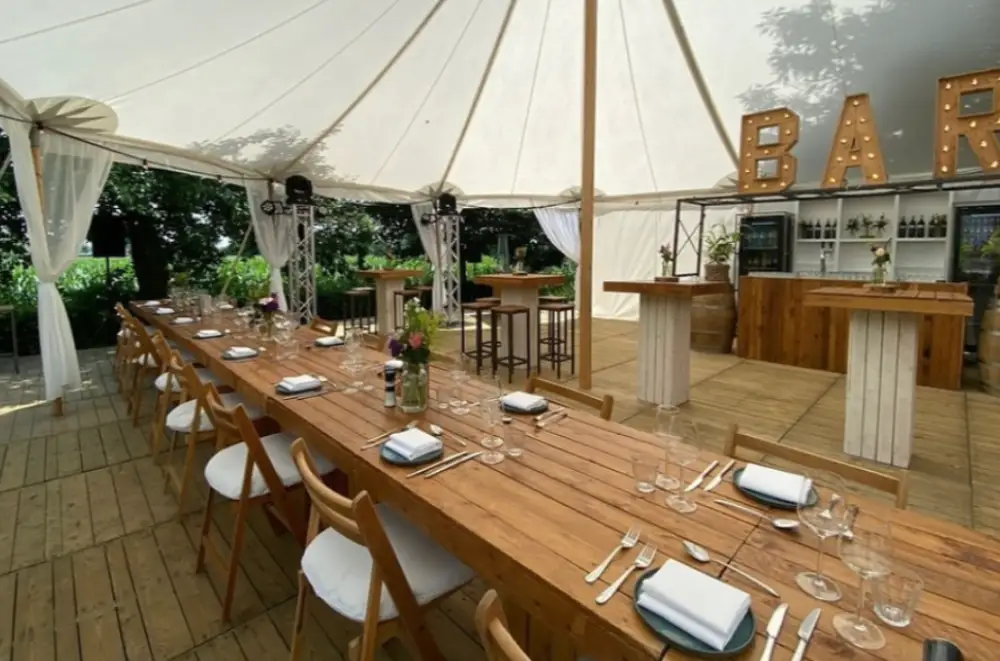 Sailcloth tent of Ivory tent huren